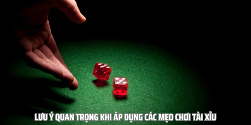 Mẹo Chơi Tài Xỉu - “Bỏ Túi” Bí Kíp Thắng Tài Xỉu Dễ Dàng 3 meo choi tai xiu chu y